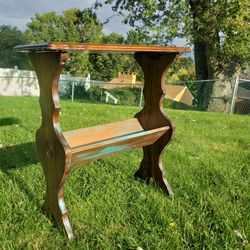 Vintage Magazine Table