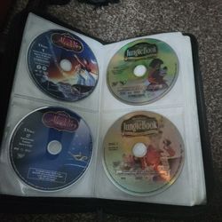 Disc Holder With Movies