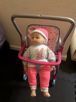 Lissi Shopping Cart with 16" Baby Doll