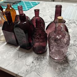 Vintage Bottle Collection $30 23 Pieces 