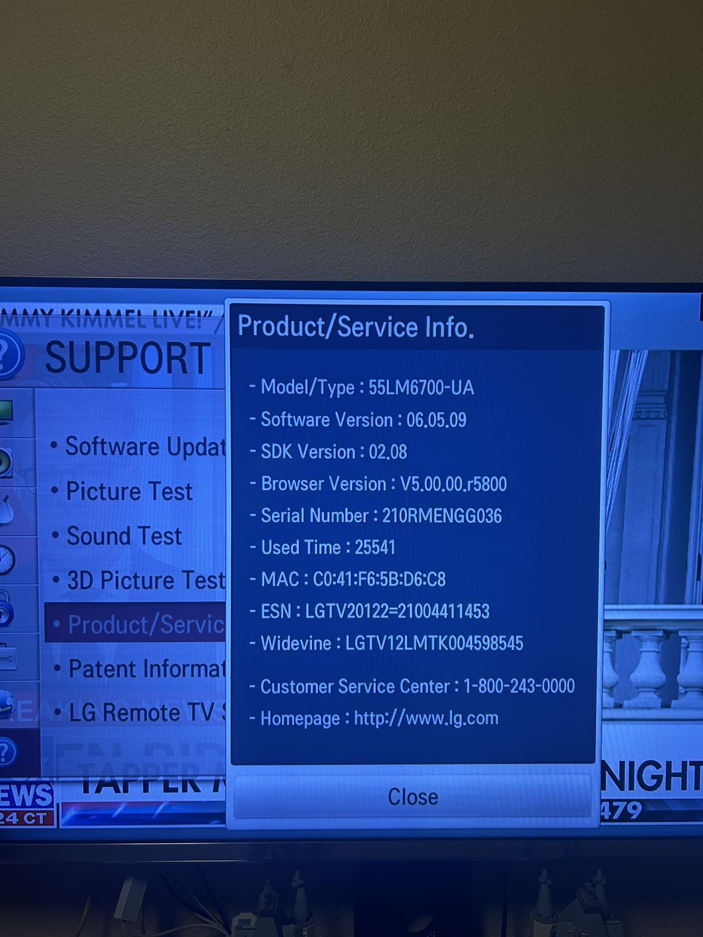 LG TV 2015