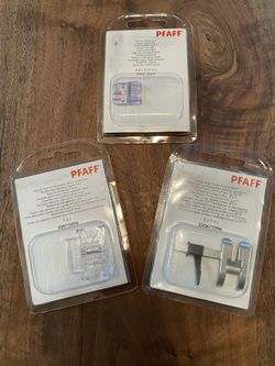 3 Piece Presser Feet - Sewing and Embroidery