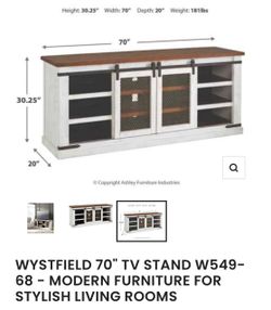 Wystfield TV Stand
