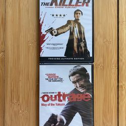 The Killer + Outrage : The Way Of The Yakuza Japanese Gangster Double Feature