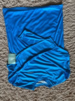 Magellan Outdoors Blue Athletic T-Shirt