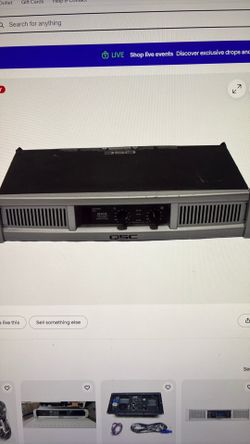 PA System: QSC GX5 Power amp and dual JBL JRX225 Speakers