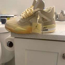 Brand New Off-White Jordan Fours Size 8-5