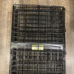 24 inches foldable dog paw crate