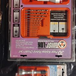 30 PIECE/ 10 PIECE UNIVERSAL DRILL/DRIVE SYSTEM