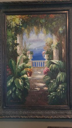 Oil painting on canvas