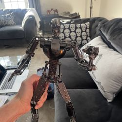 Home Made Terminator Action Figure 15” Tall 