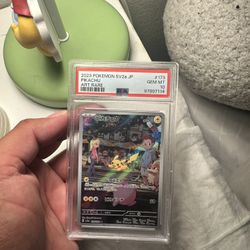 PSA10 Japanese Pokemon 151 Pikachu Art Rare