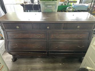 Heavy Wood Dresser