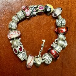 Authentic Pandora Charm Bracelet 