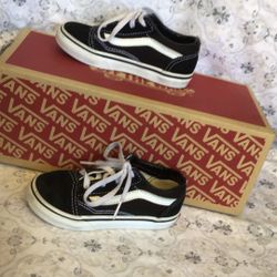 Vans Old School Toddlers Shoes Size 8