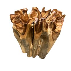 Solid Teakroot Base For Breakfast/ Dinner Table 