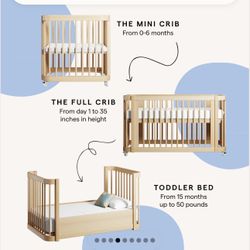 Nestig 3-in-1 Wave Crib