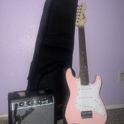 Squier mini stratocaster set