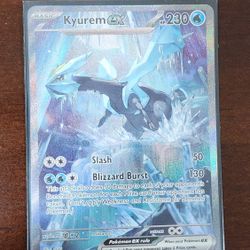 Kyurem EX SIR Pokemon Black Bolt