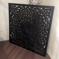 Carved Mandala Wall Art