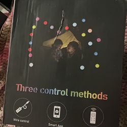 BRAND NEW IN BOX Symphony RGB string lights 3 control methods multicolor USB plug