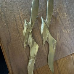 Brass Seagulls 11”