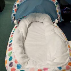Baby Lounger With Canopy 