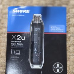 Shure X2u XLR-to-USB Signal Adapter