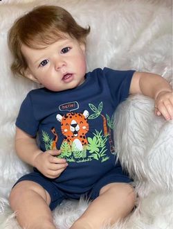 Realistic baby doll