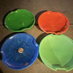 Flying Saucer Snow Sled.