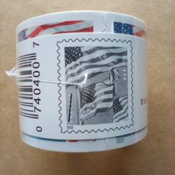 Sealed Roll of 100 Forever Stamps, $78 Retail