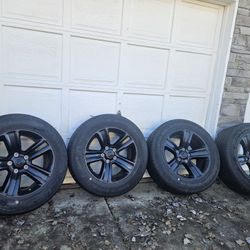 Good Condition 20" Ram Half Ton Wheels And Tires. 2019 And Newer
