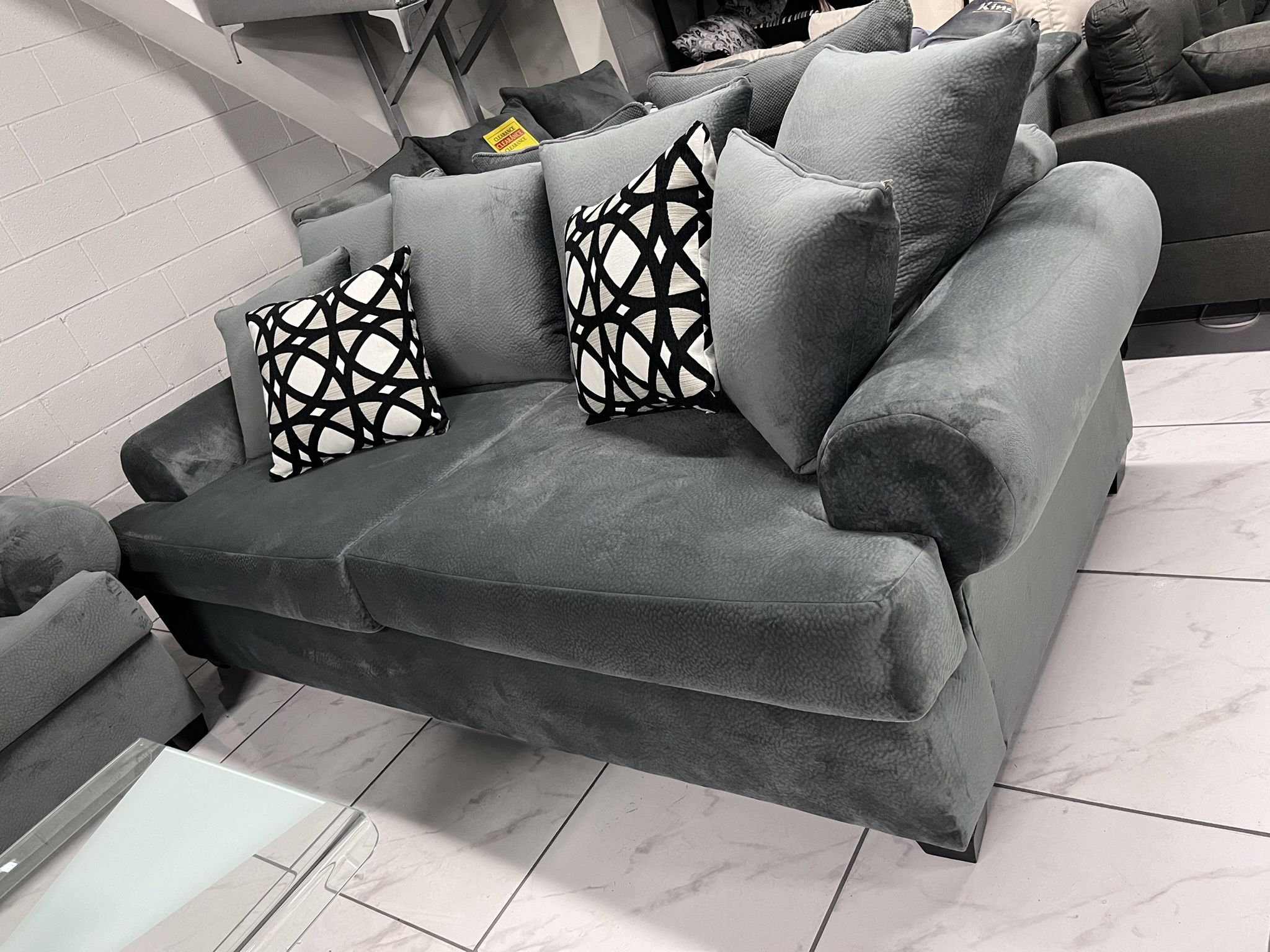 Oversize Sofa Set ✨ Easy Financing Available ✨ No Credit Need