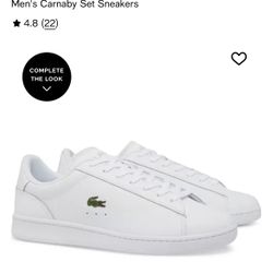 New Lacoste Men’s Sz8