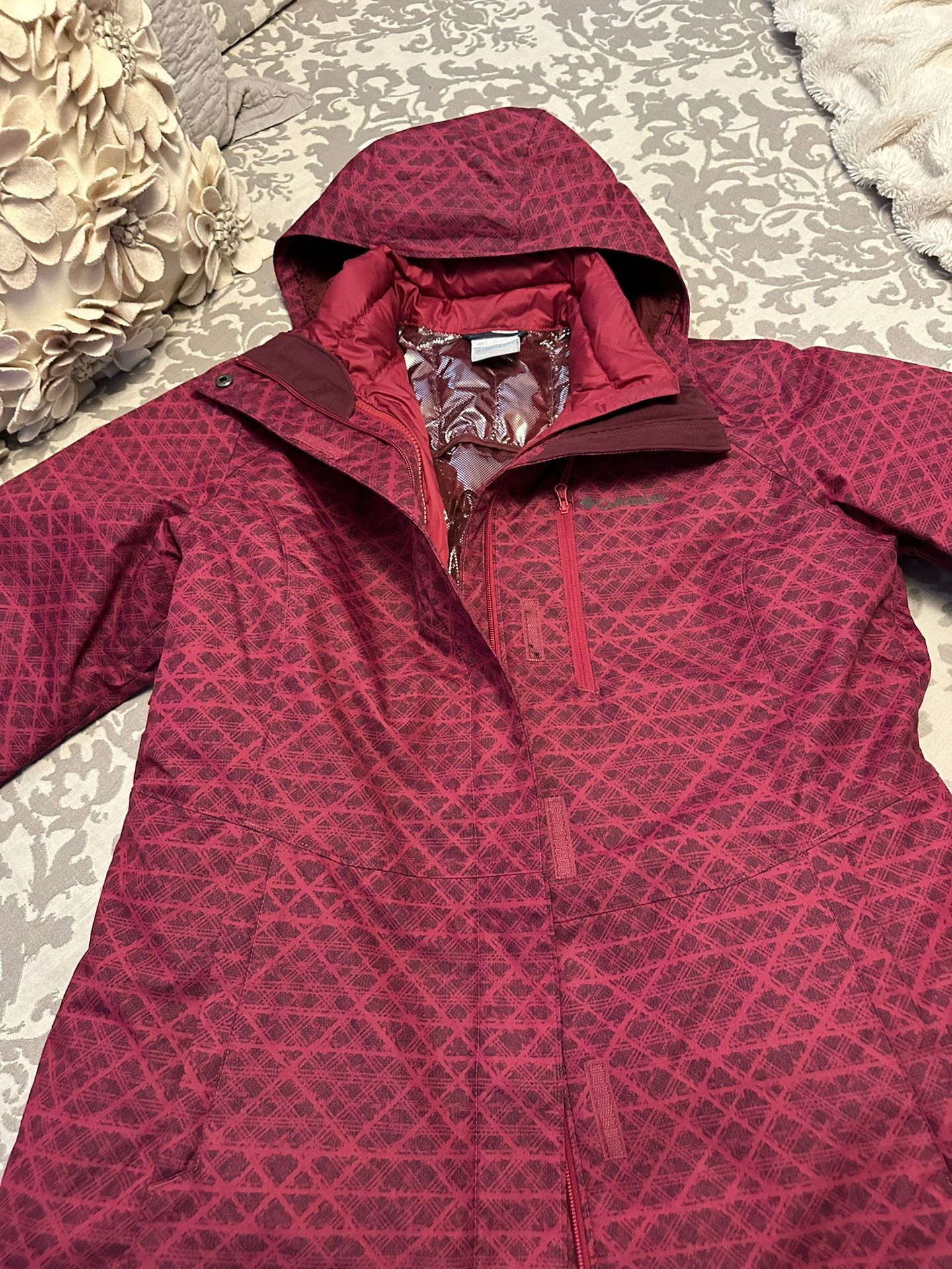 Columbia Snow/Ski Coat With Omnitech