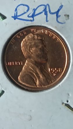 1958 D Error BACKWARDS "1" Penny