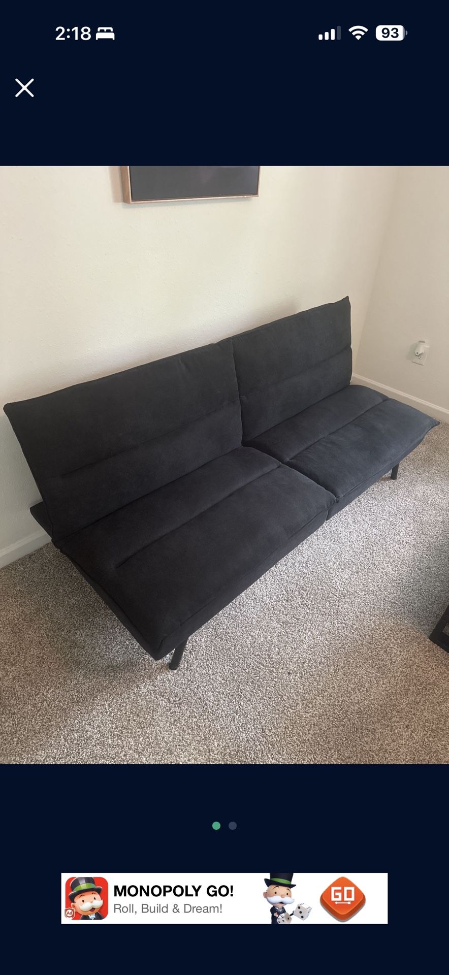 Studio/Office Size Futon - Twin/Full