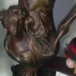 Auguste Moreau Bronze Vase Cherub 1890