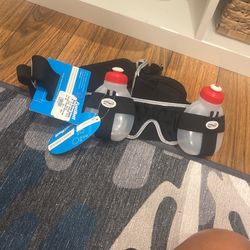 Fuelbelt Helium 4 Bottle Belt, Size Large