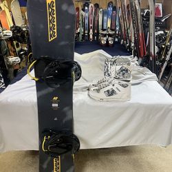 K2 Wide Snowboard Package With Boots And Bindings 