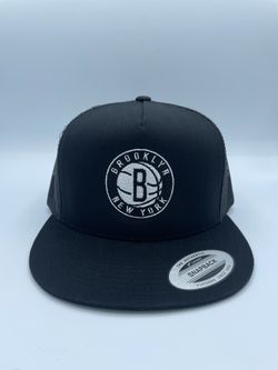 Brooklyn Nets Embroidered Trucker Hat.