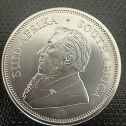 BU - 2026 Krugerrand - 1oz Fine Silver