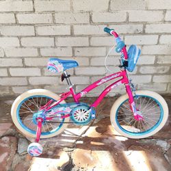 Kent Mischief 18" Girl's Bike + Raskullz Unicorn Helmet Set