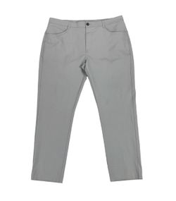 Vuori Meta Pants Mens 36 Gray Chino Athleisure Stretch Golf Relaxed Fit V430