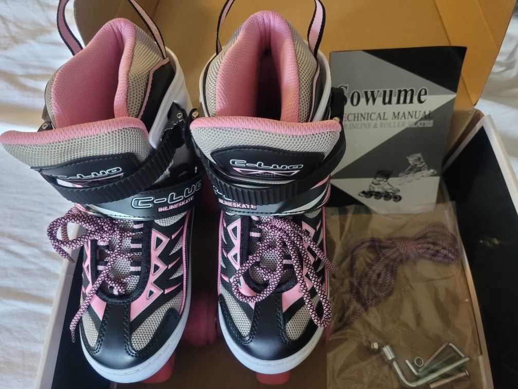 Sowume Roller Skates With Light Up Wheels