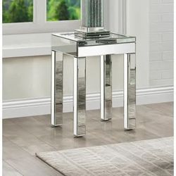 Silver Crystal Table 