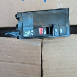 2 Pole 20 Amp Breaker