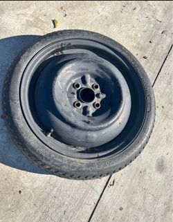 4 Lug Spare Tire T125/70/16