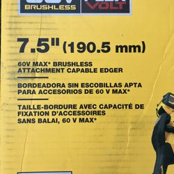 DEWALT 60V 7-1/2 in. Brushless Attachment Capable Edger - Tool Only