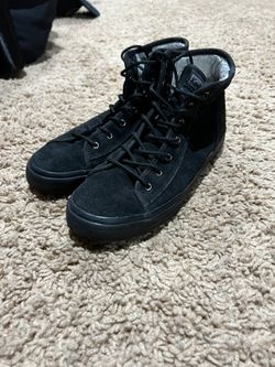 Black Keds High-Top Shoes